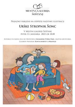 Vabilo Urška Stropnik Šonc press